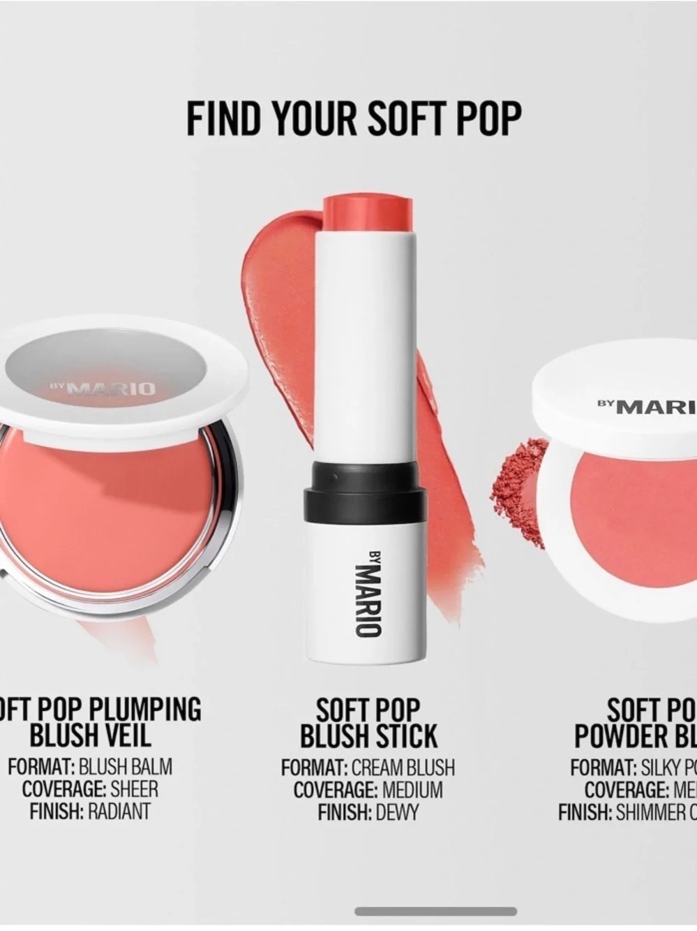 Makeup by Mario RASPBERRY BLUSH STIX